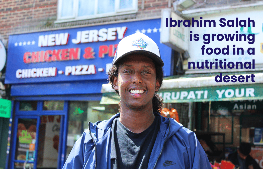 Ibrahim Salah is growing food in a nutritional desert.