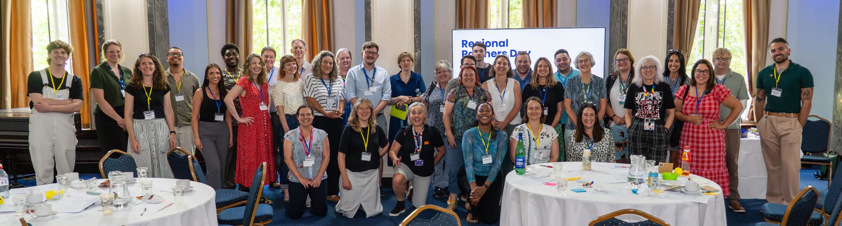 A group picture taken of attendees at our Regional Partners Day event